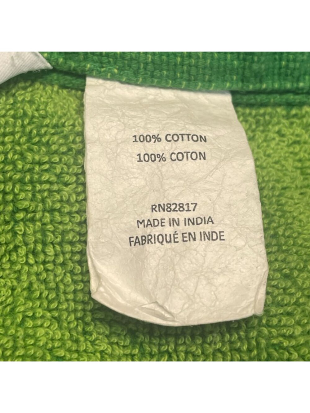 Lacoste Vintage Bath Towel Green Embroidered Gator Izod Preppy Bathroom‎ Decor - Picture 8 of 9